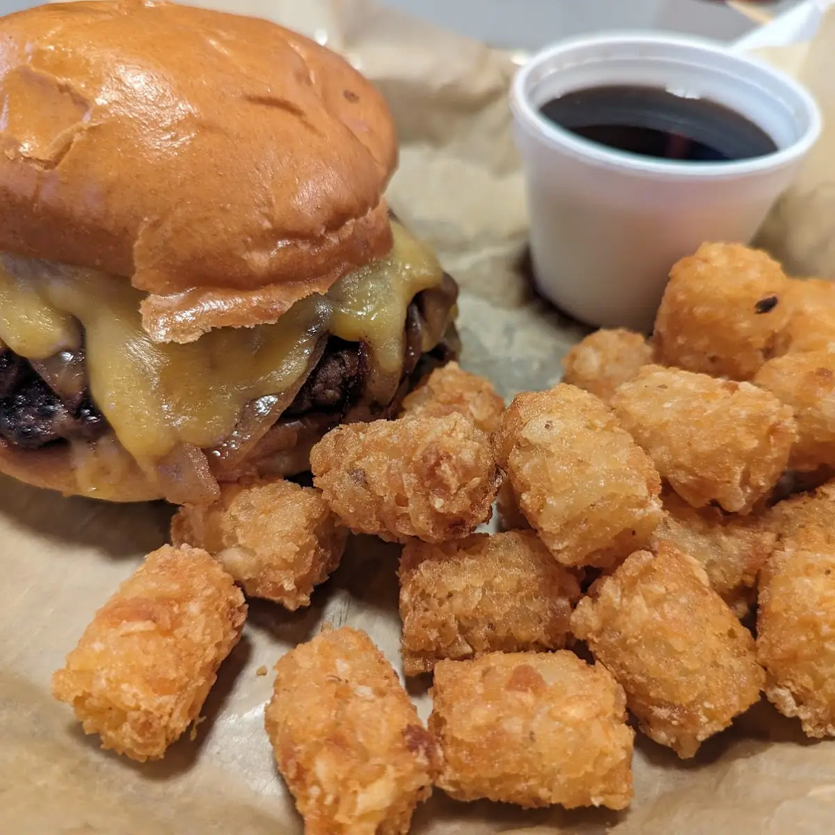 Mushroom Swiss Burger