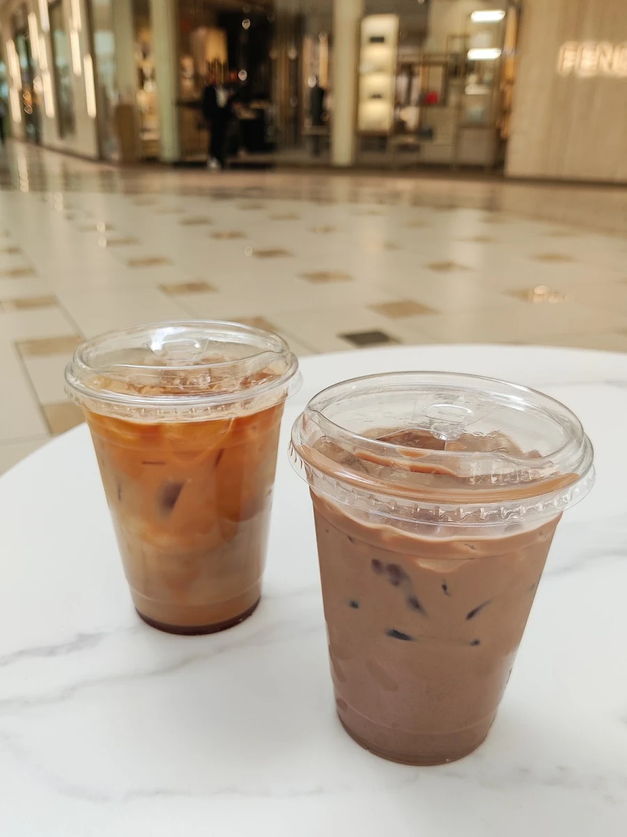 Salted Caramel Latte and Mexican Mocha