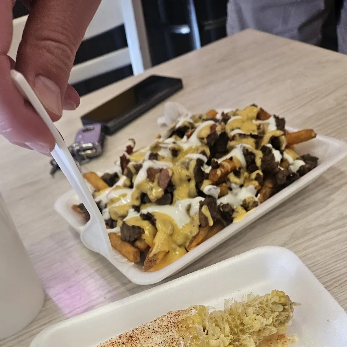 Elote Chorreado