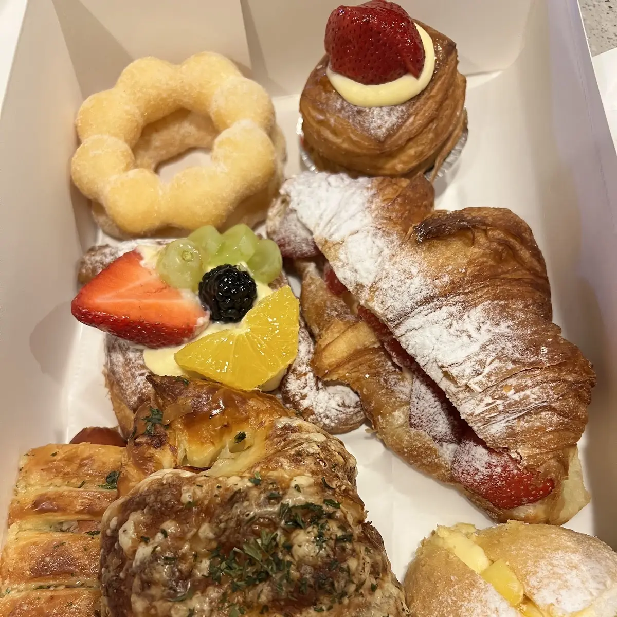 Assorted Fresh Fruit Pastries