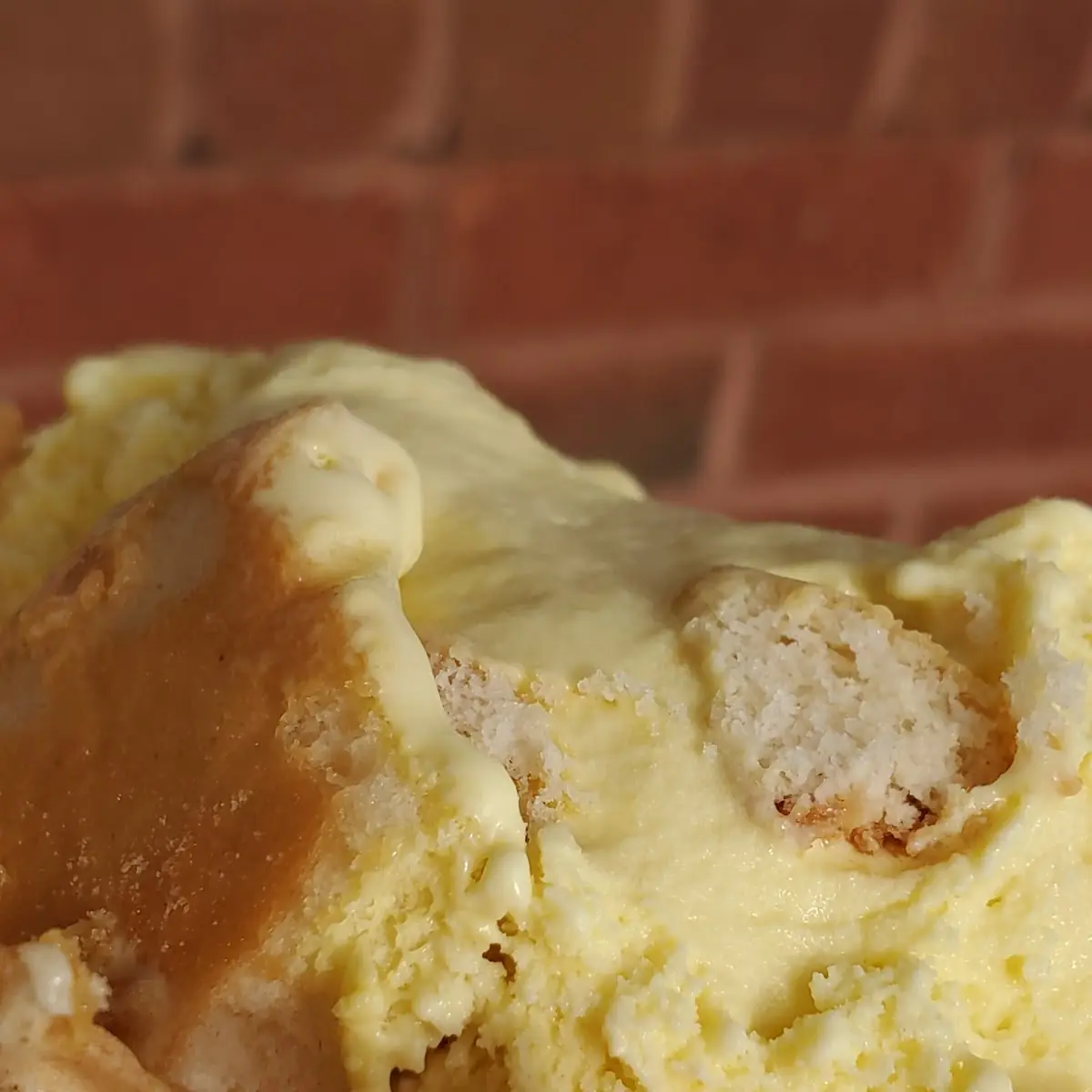 Banana Pudding Ice Cream Cone