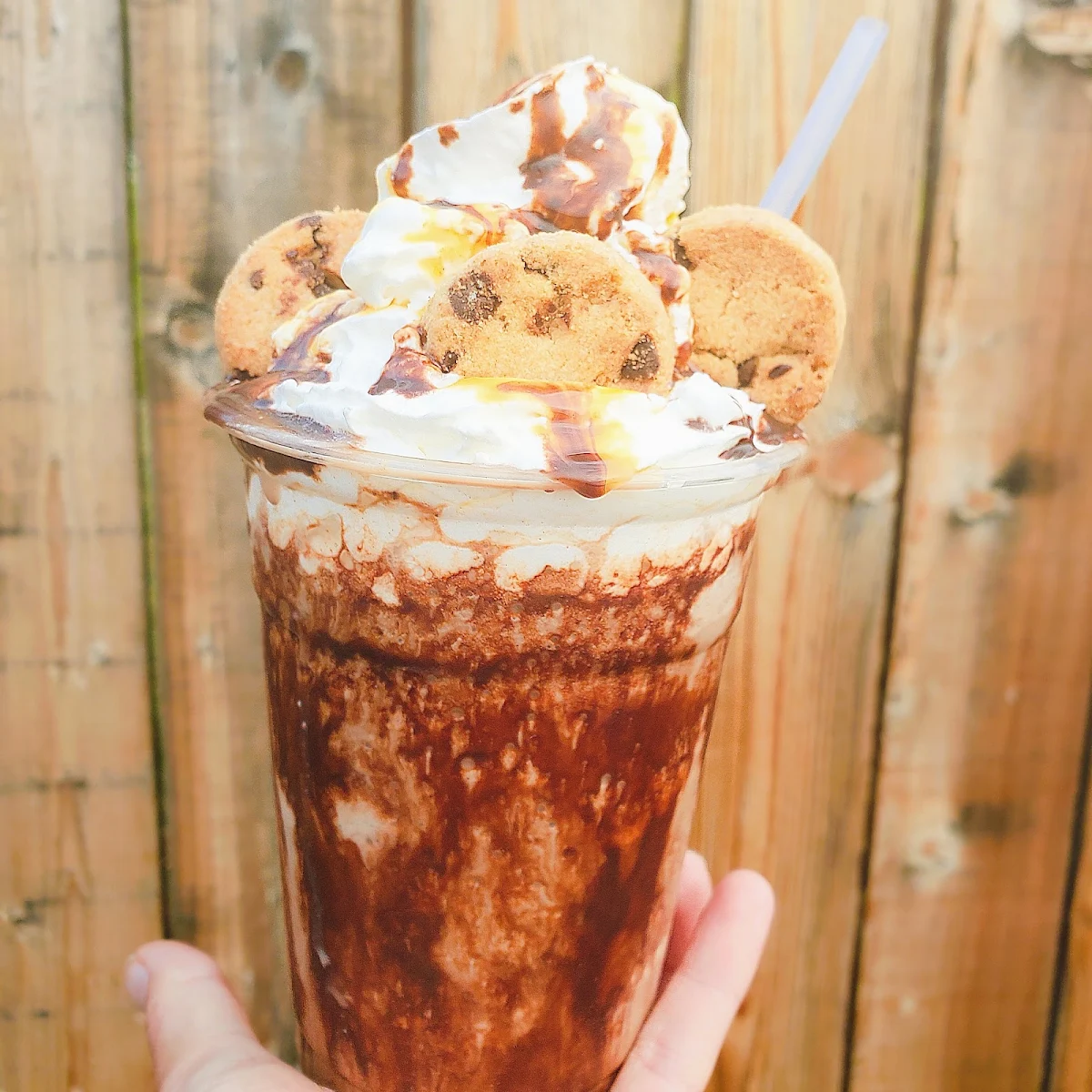 Bourbon Bacon Mocha Frappe