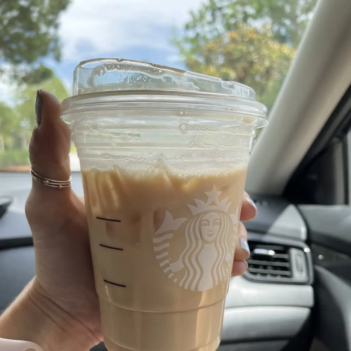 Iced Dirty Chai Latte