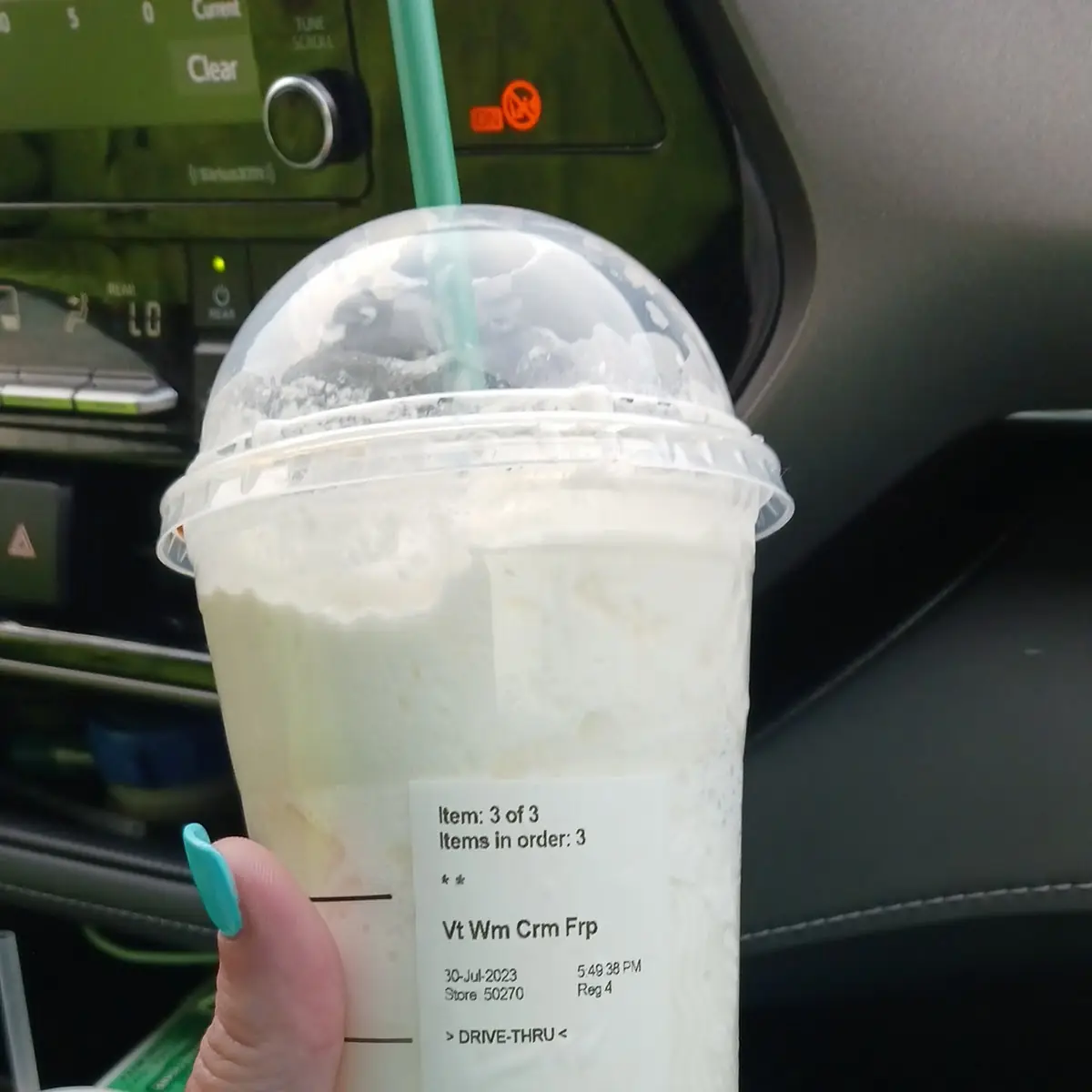 Vanilla Bean Crème Frappuccino Blended Beverage