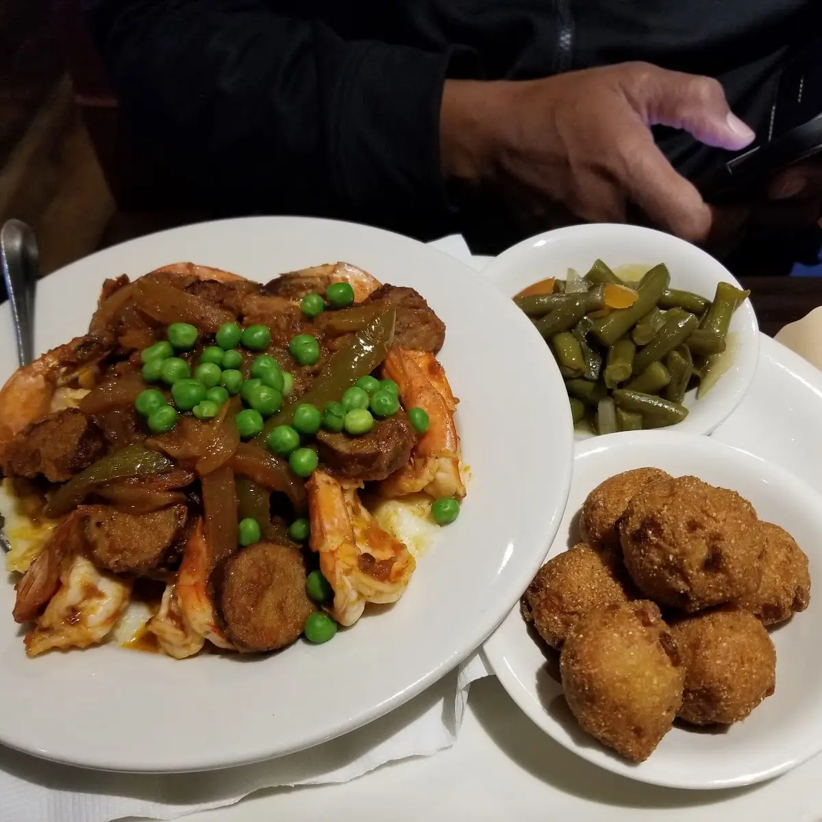 Mashed Potato & Gravy Fried Okra