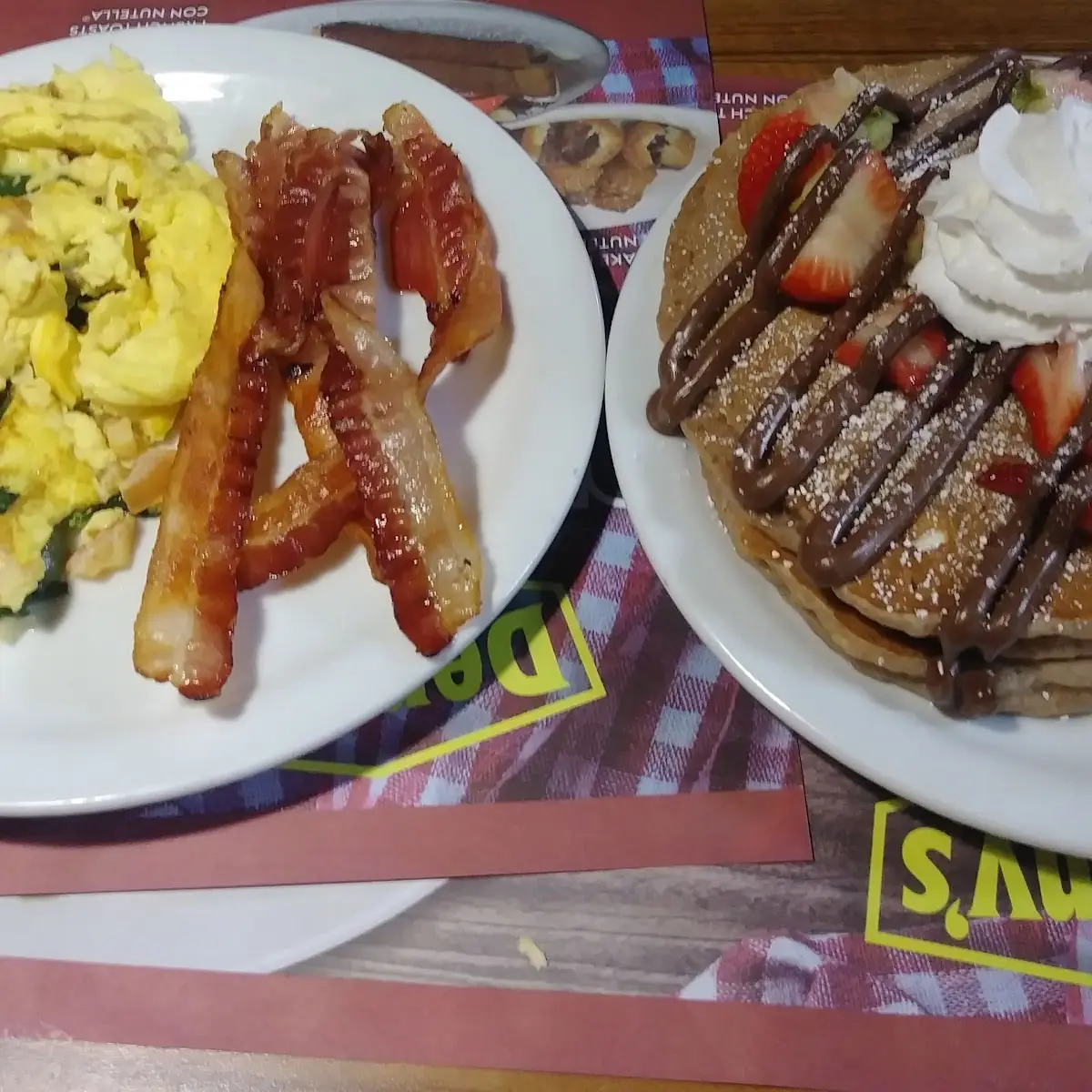 Nutella French Toast Breakfast
