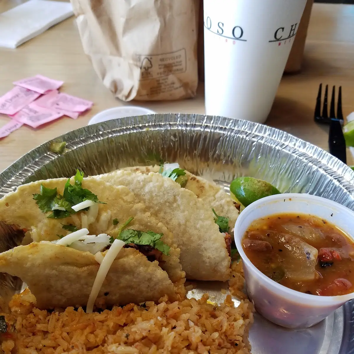 Ancho Chicken Tacos