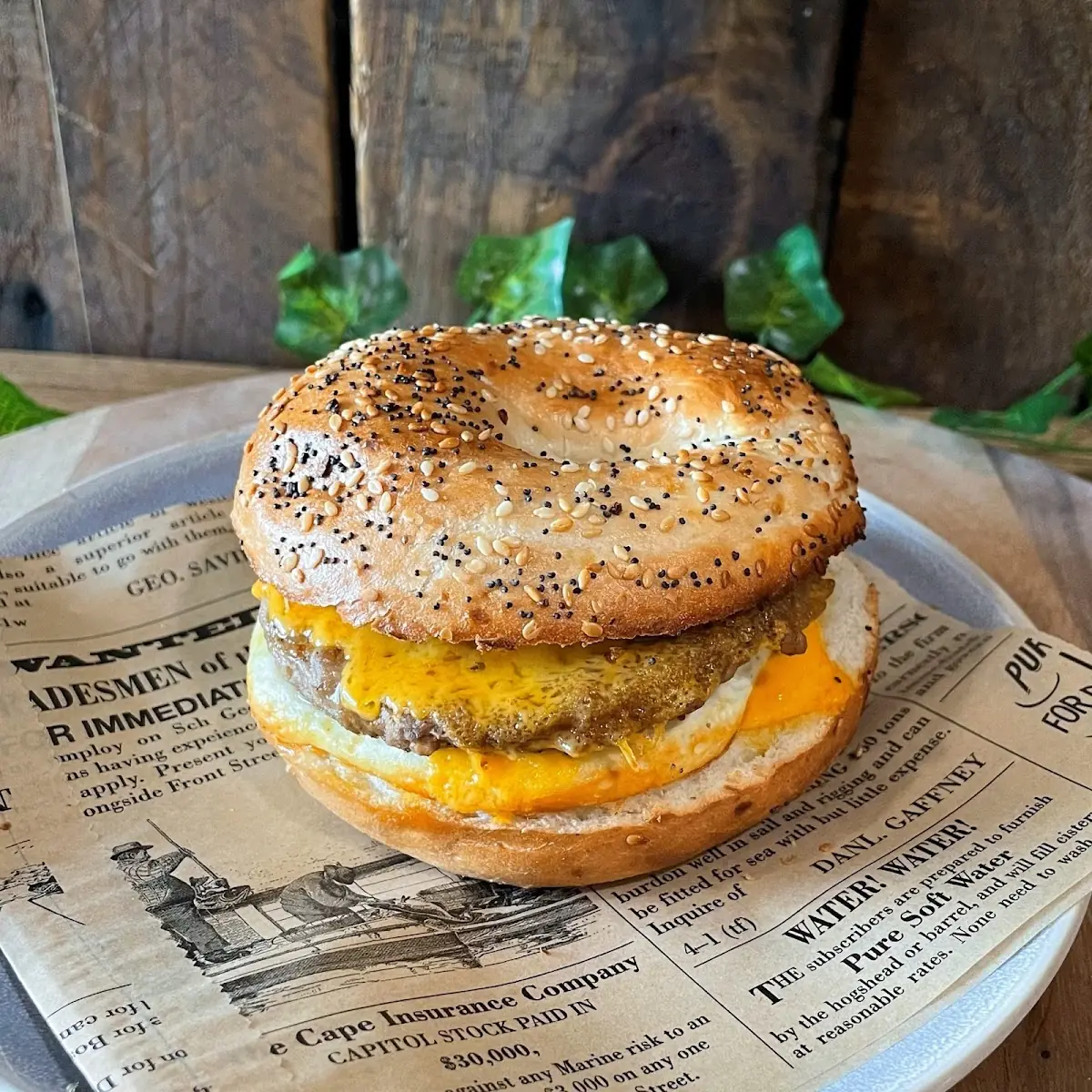 Bagel Breakfast Sandwich
