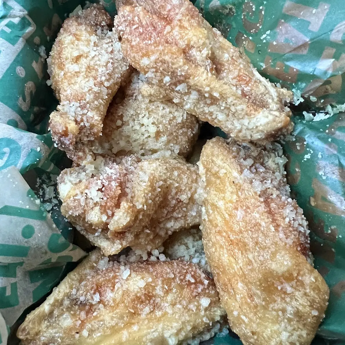Garlic Parmesan Wings