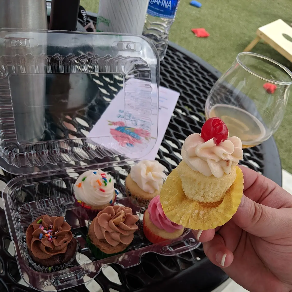 Pineapple Upside Down Cupcake
