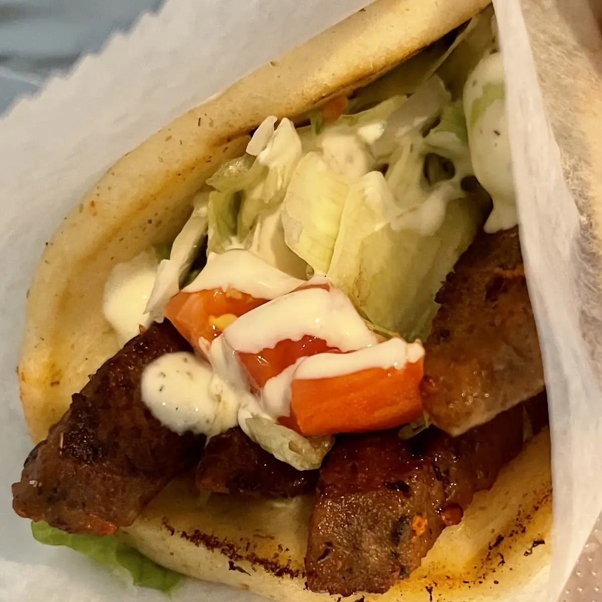 Lamb Gyro Sandwich