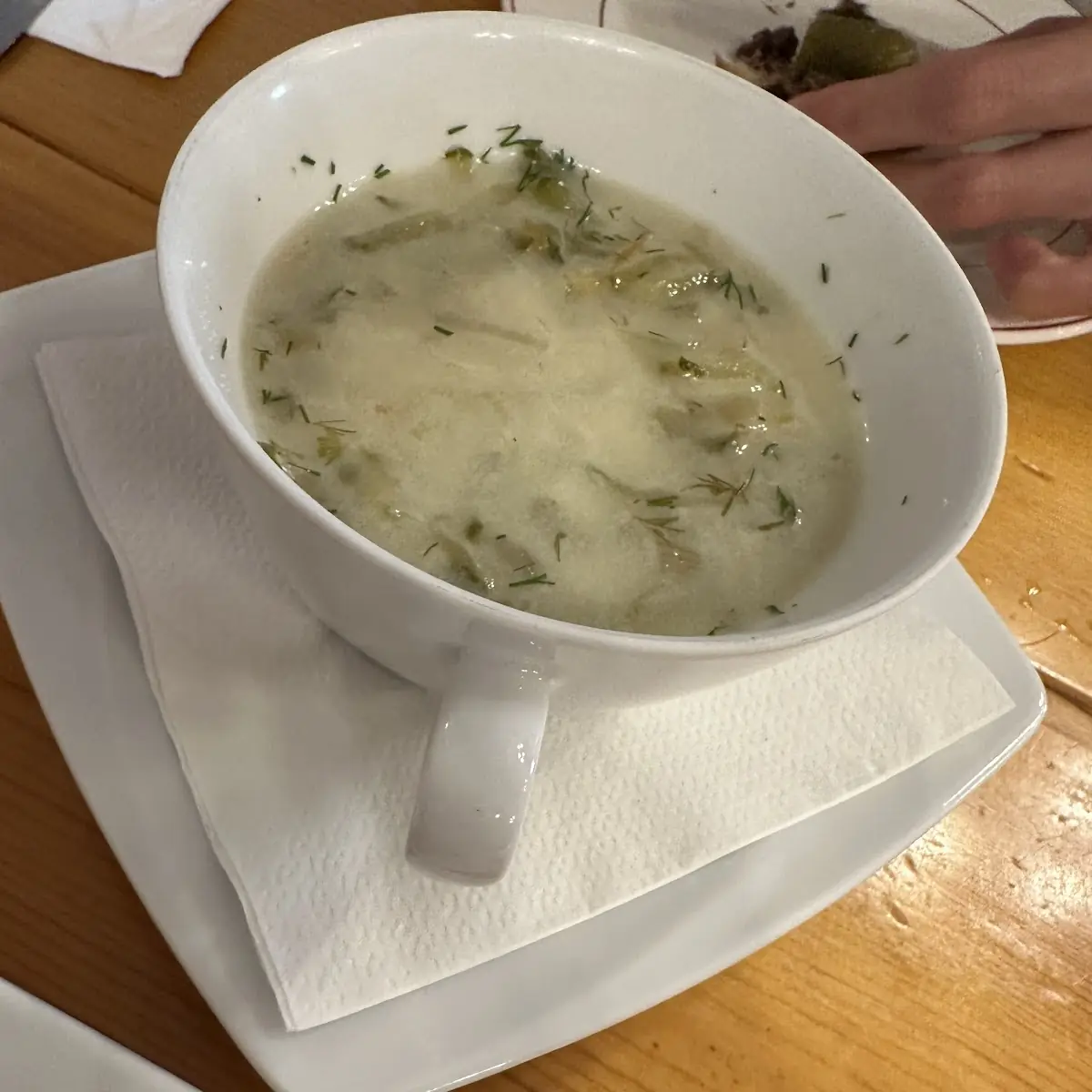 Dill Pickle Soup