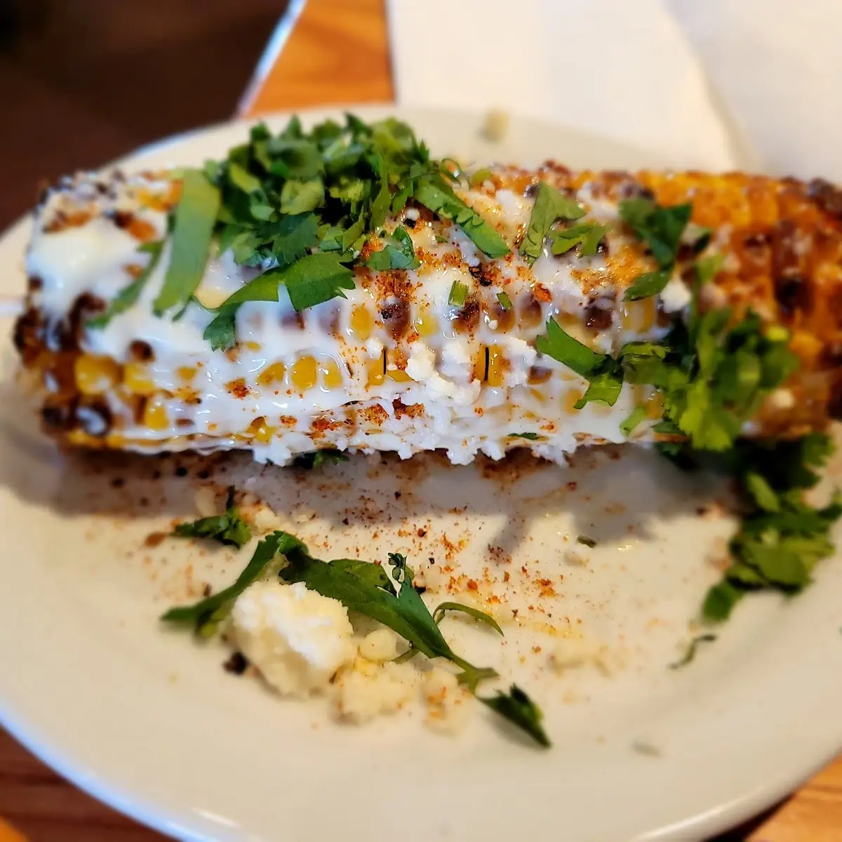Roasted Street Corn