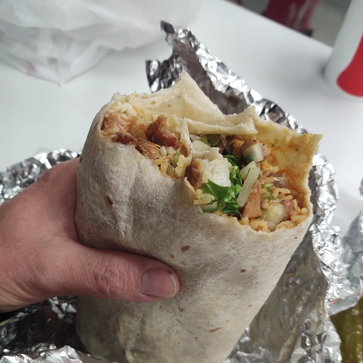 Chicken Burrito