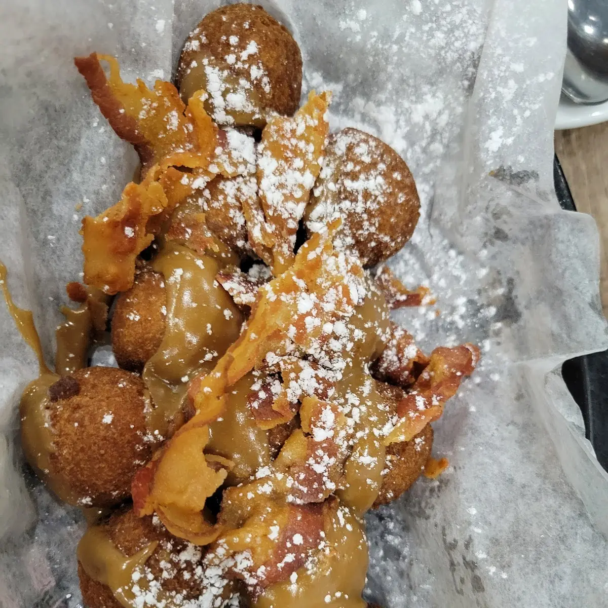Maple Bacon Donut Hole