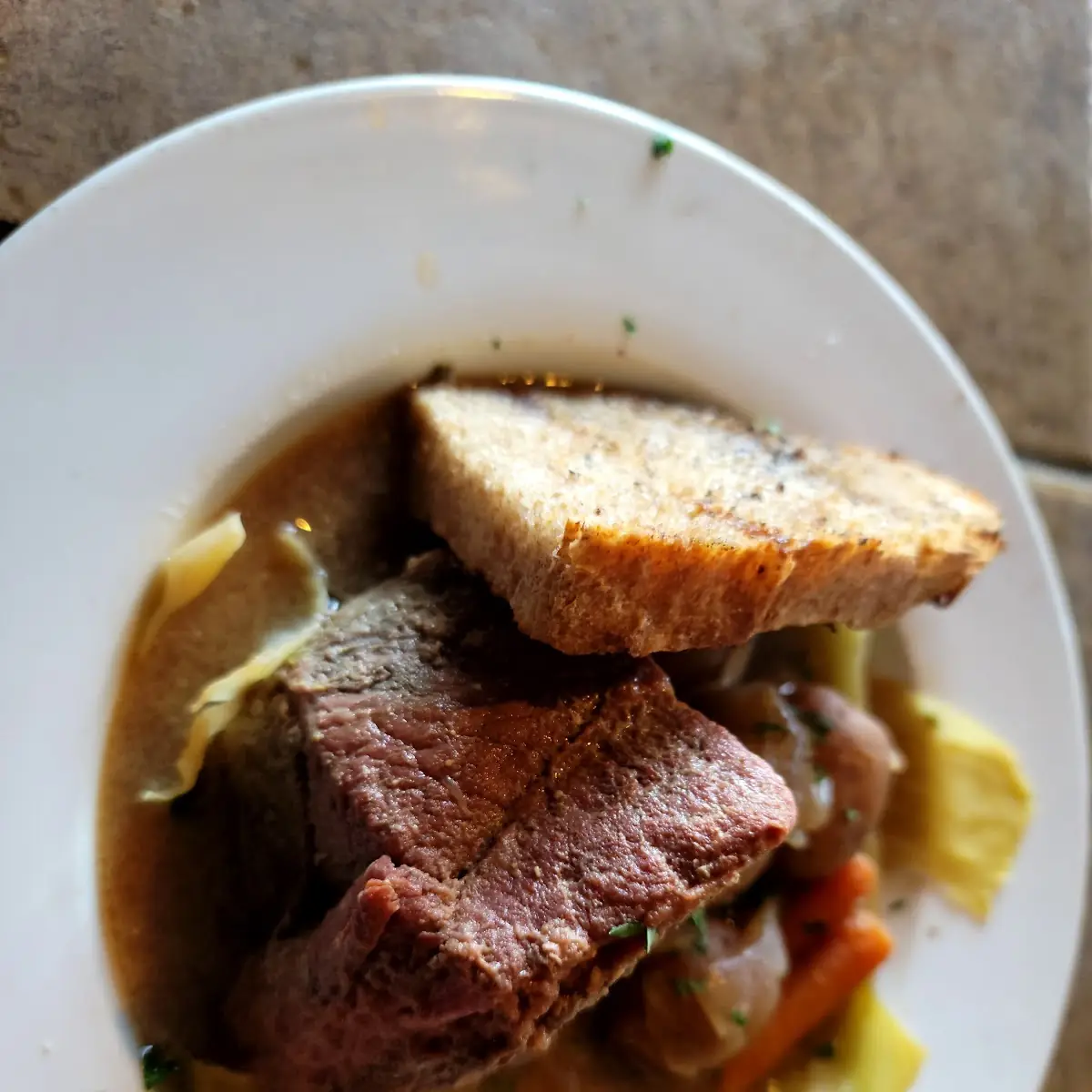 Corned Beef and Cabbage on St Patrick's Day