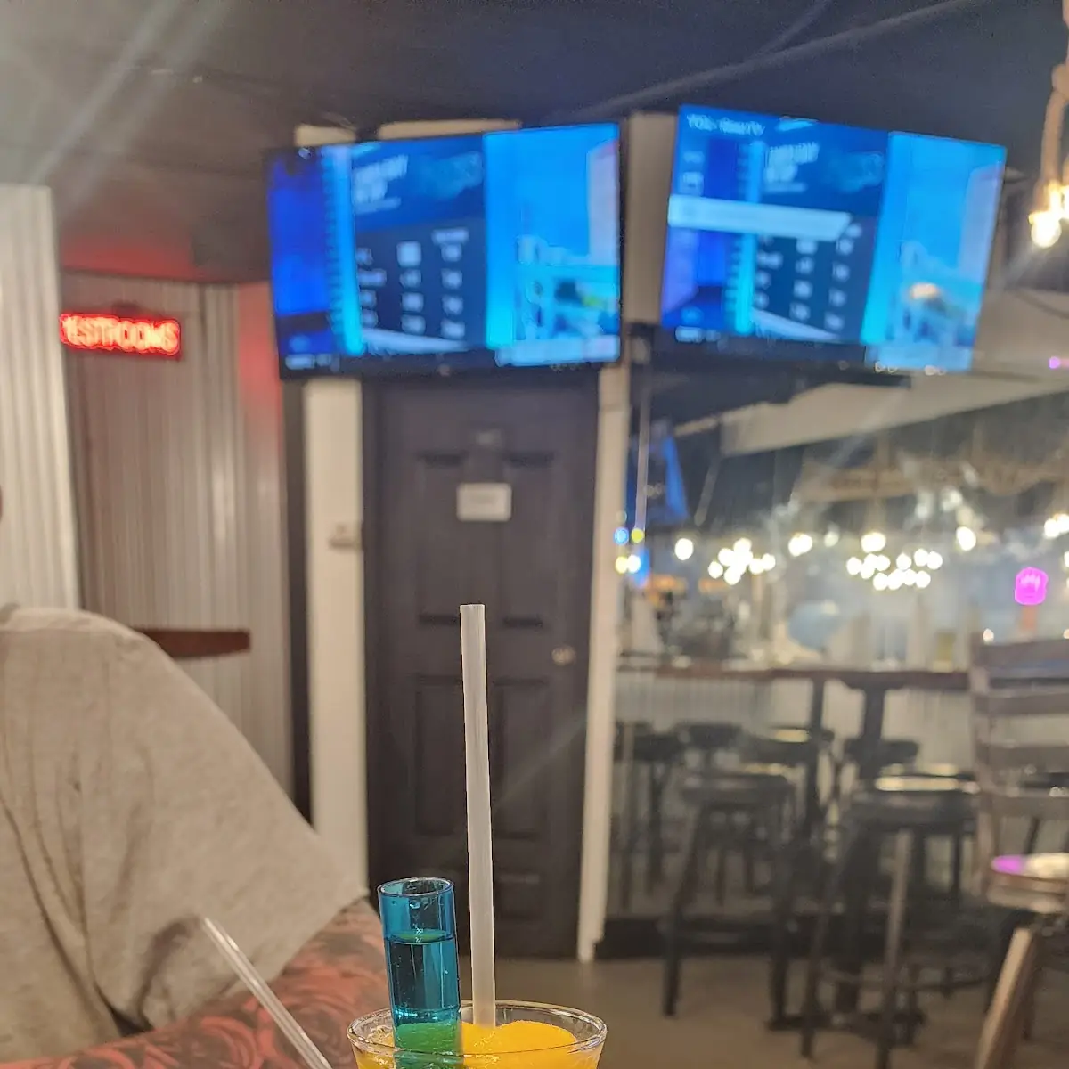 Mango Margarita with a Shot