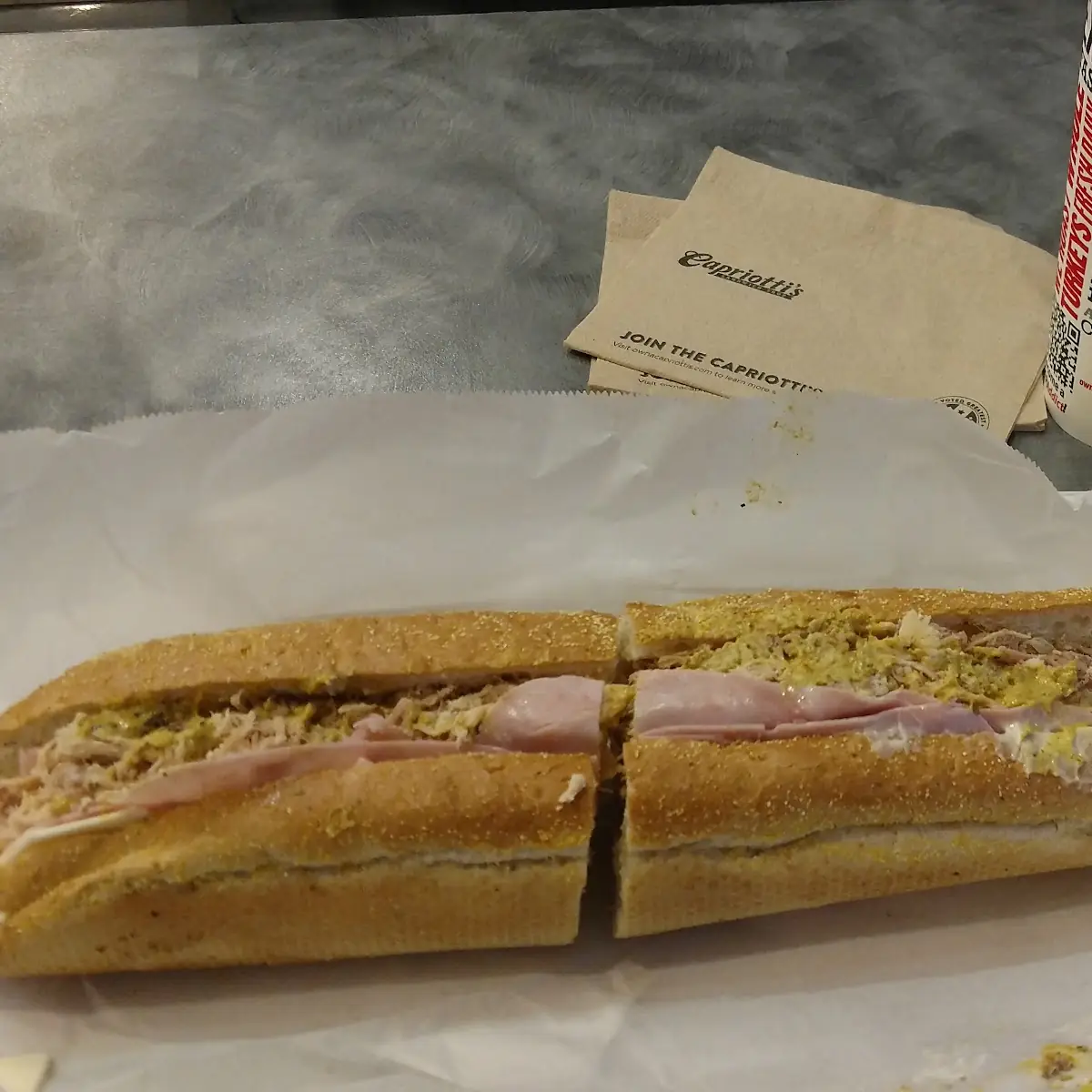 Ham and Turkey and Cheese Sub