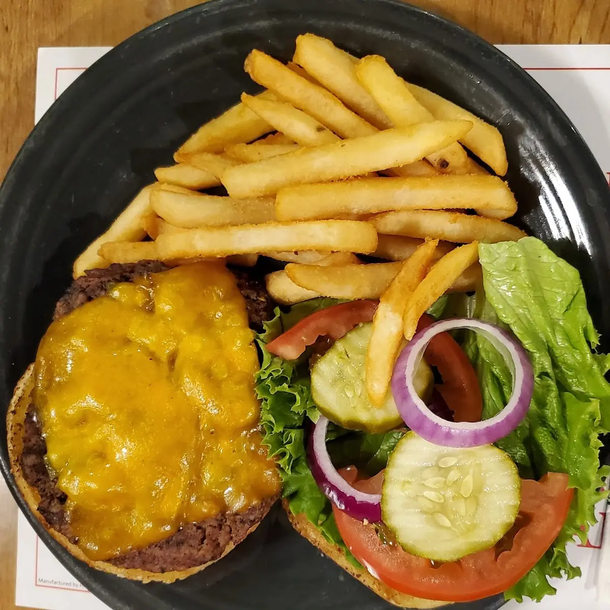 Green Chile Cheeseburger