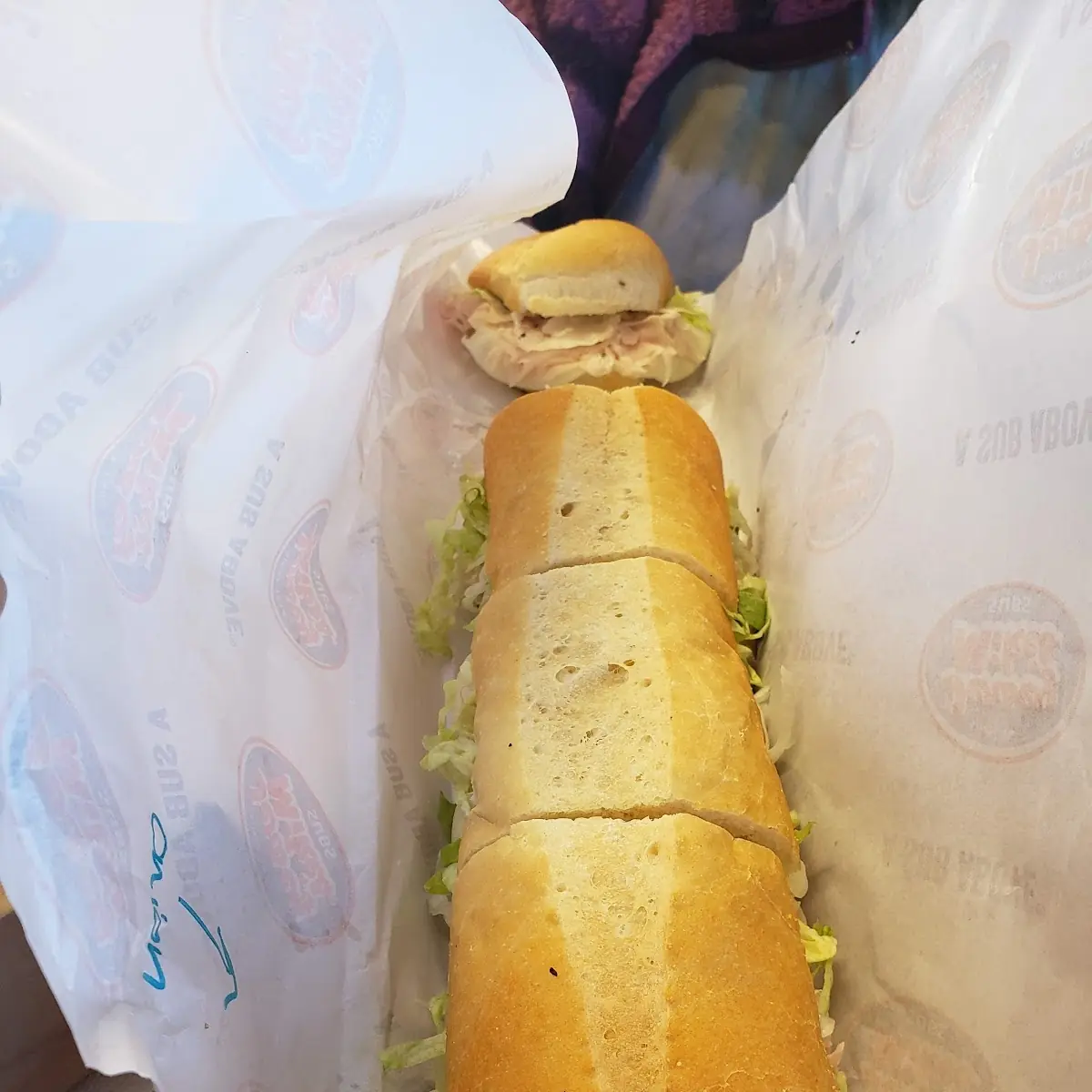 Giant Turkey Sub