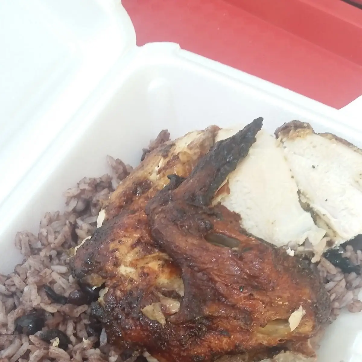 Grilled Chicken and Rice with Black Beans