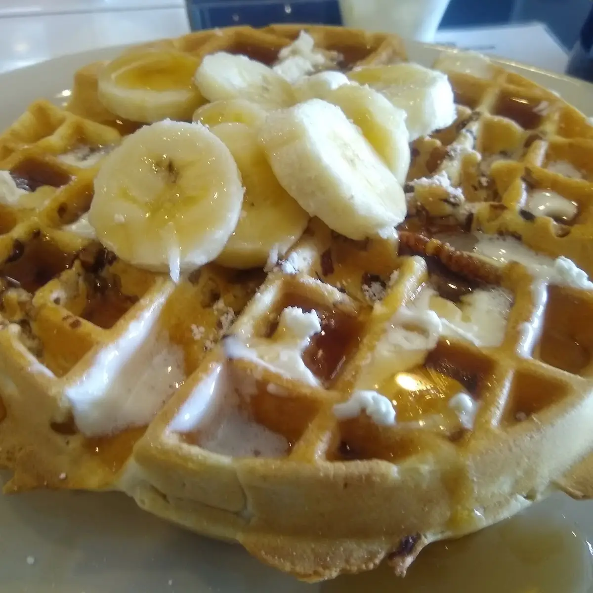 Homemade Belgian Waffle