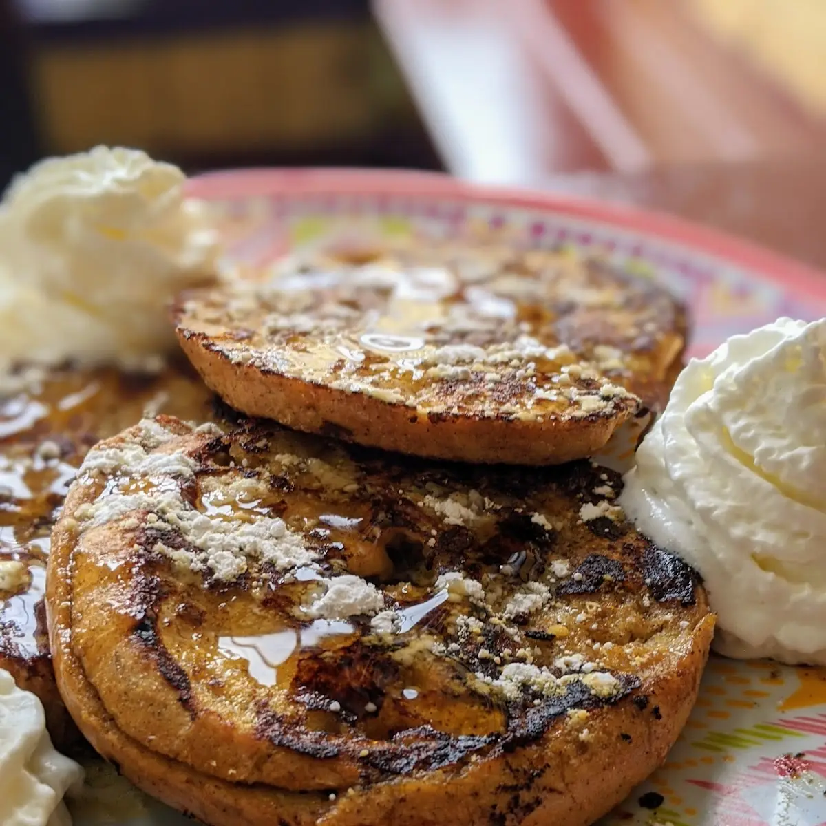 Cinnamon Raisin Bagel French Toast