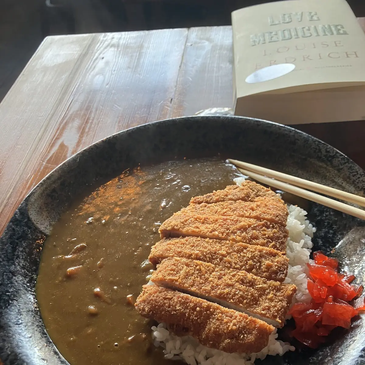 Crispy Pork Katsu Curry Rice