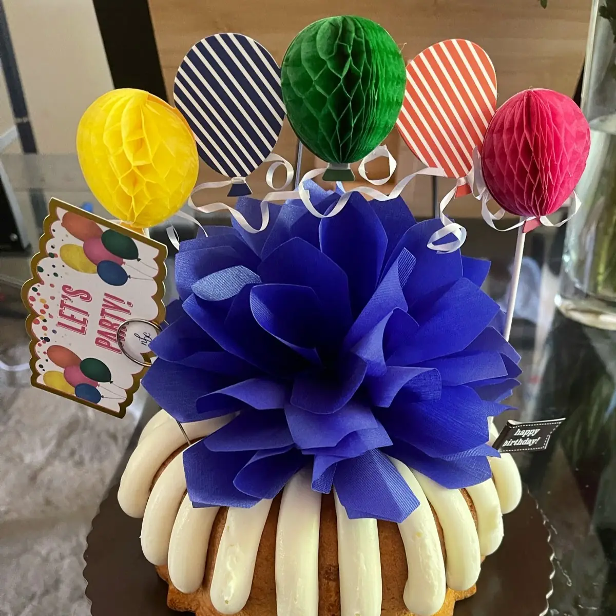 Key Lime Birthday Cake