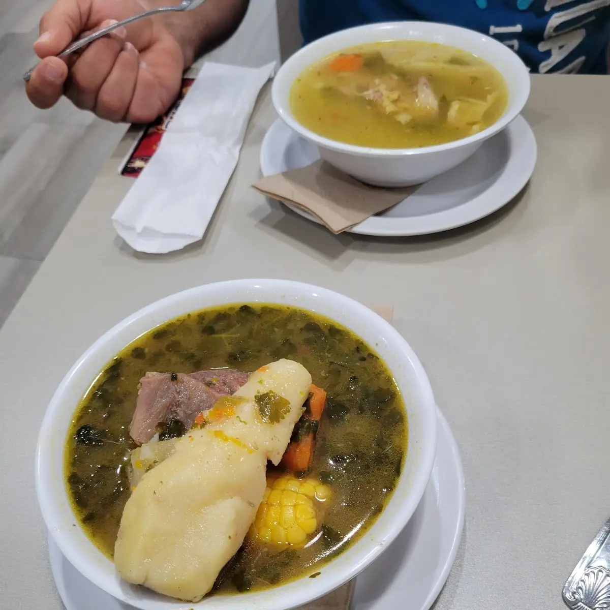 Beef Soup with White Rice