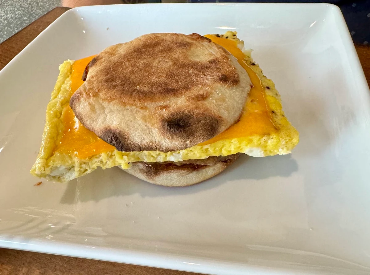 Egg Cheese Sausage Sandwich