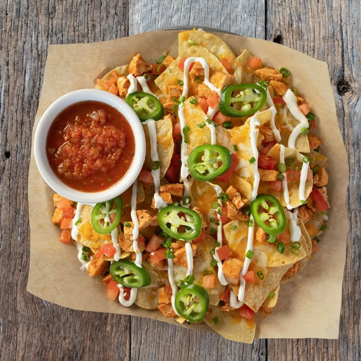 Buffalo Chicken Nachos