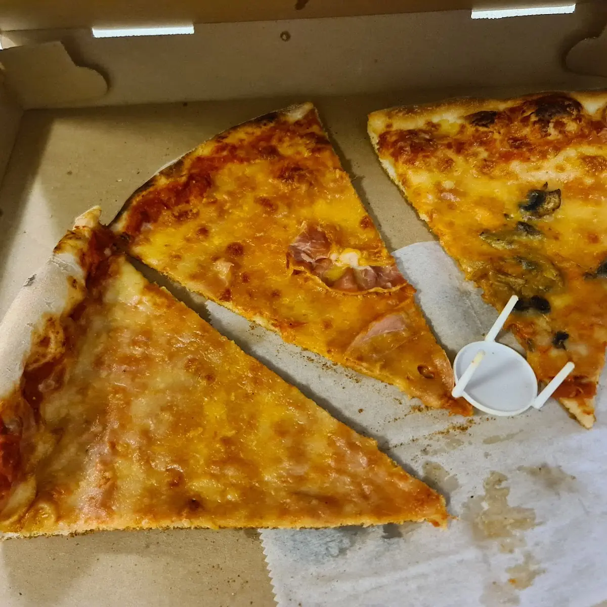 Various Pizza Slices