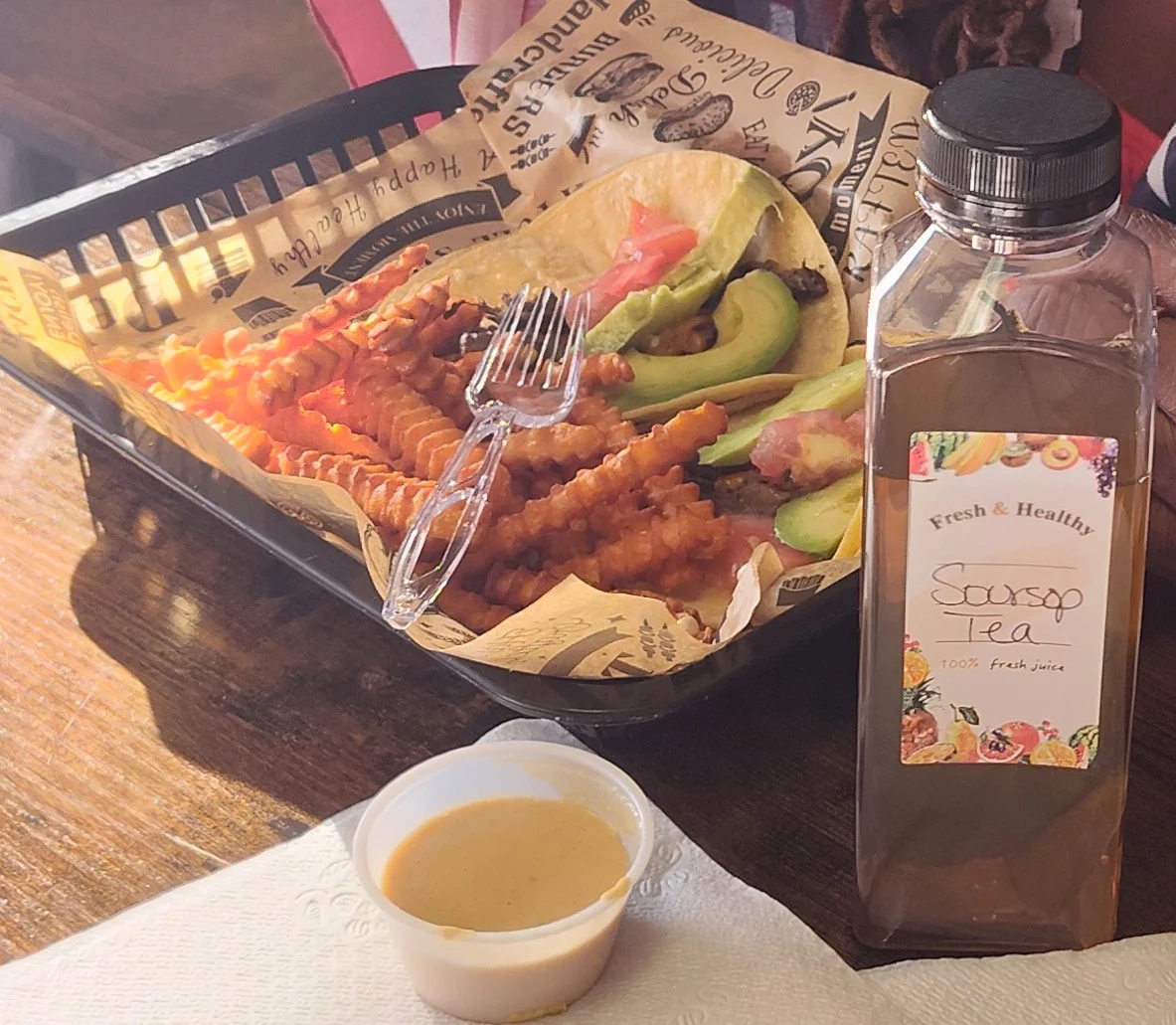 Lion's Mane Jerk Chicken Tacos