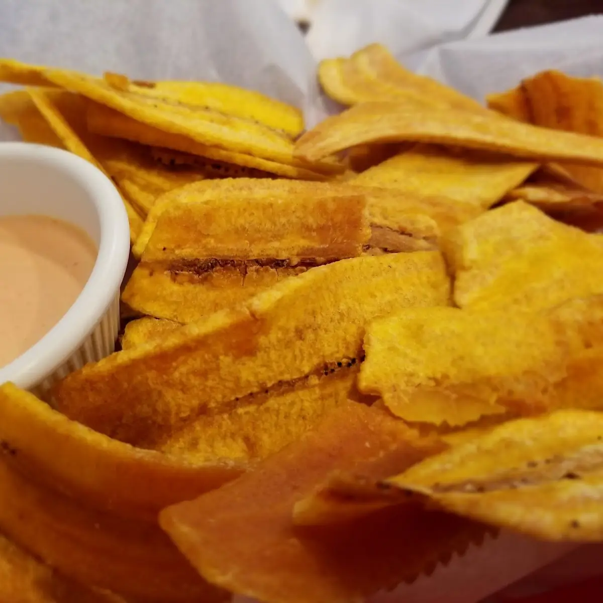 Plantain Chips with Aioli