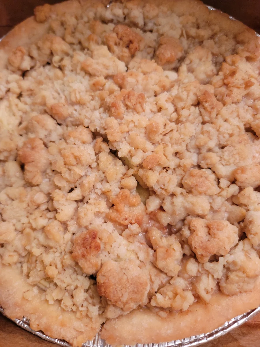 Apple Streusel Pie