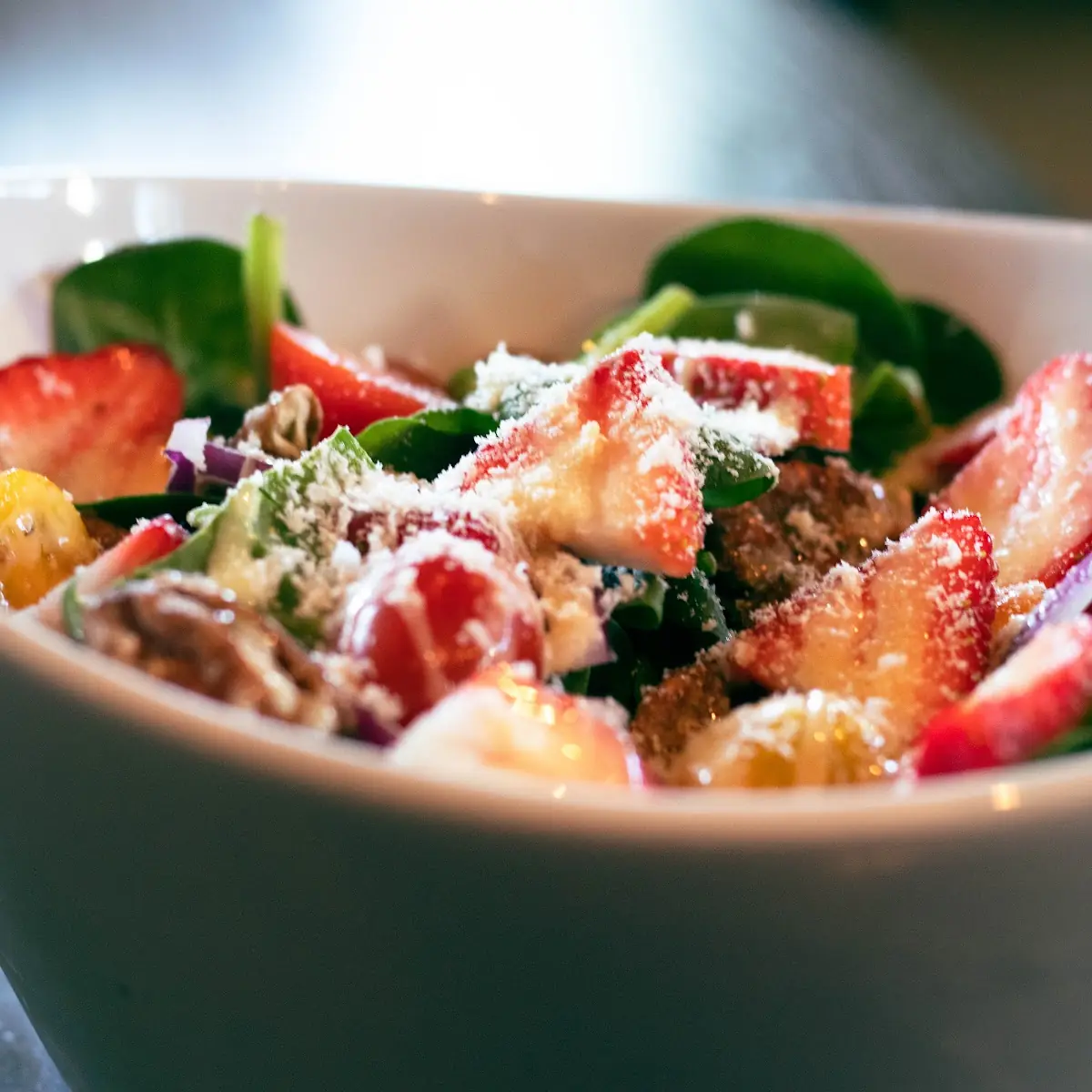 Side Spinach Salad