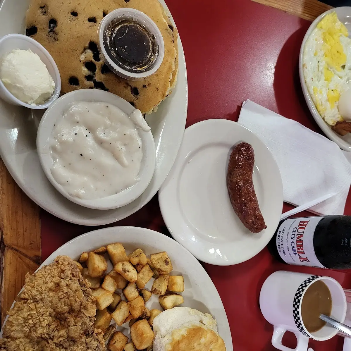 Chops N Eggs with Pancake Breakfast