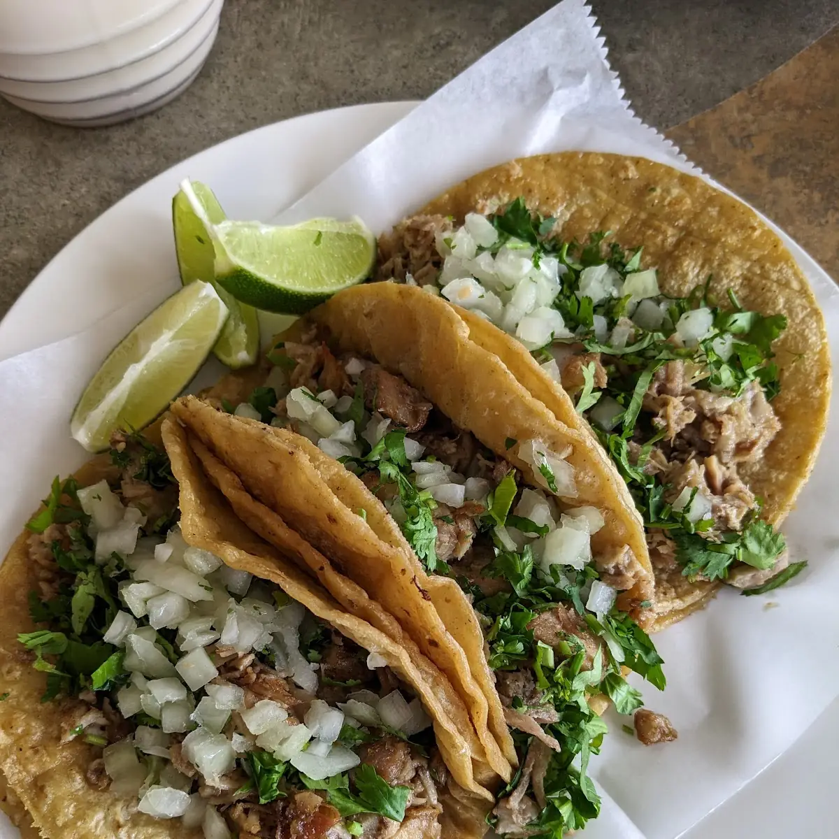 Steak Tacos and Shrimp Ceviche