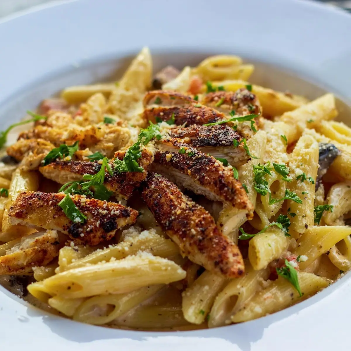 Blackened Chicken Pasta