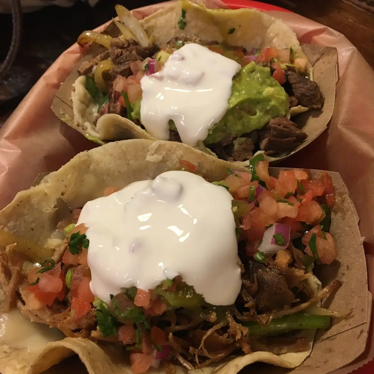 Steak and Carnitas Taco