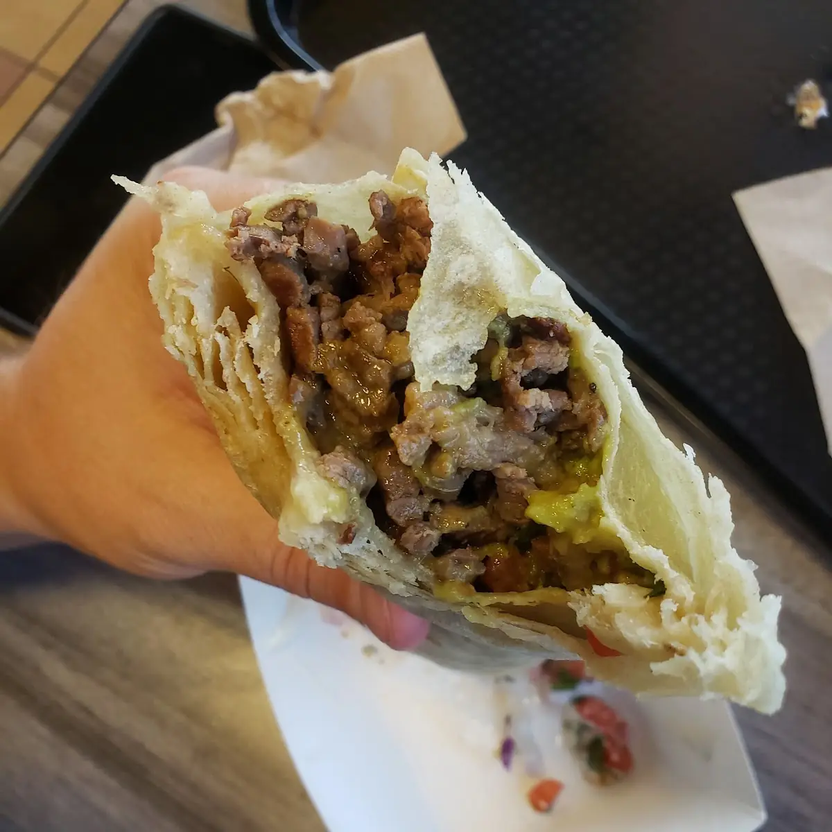Steak Egg & Cheese Burrito