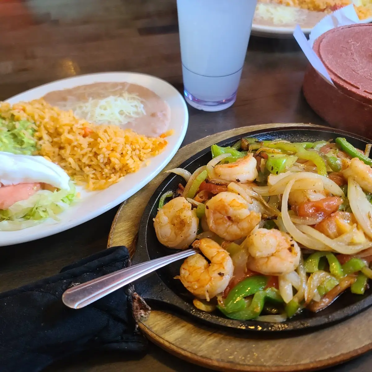 Shrimp Fajitas