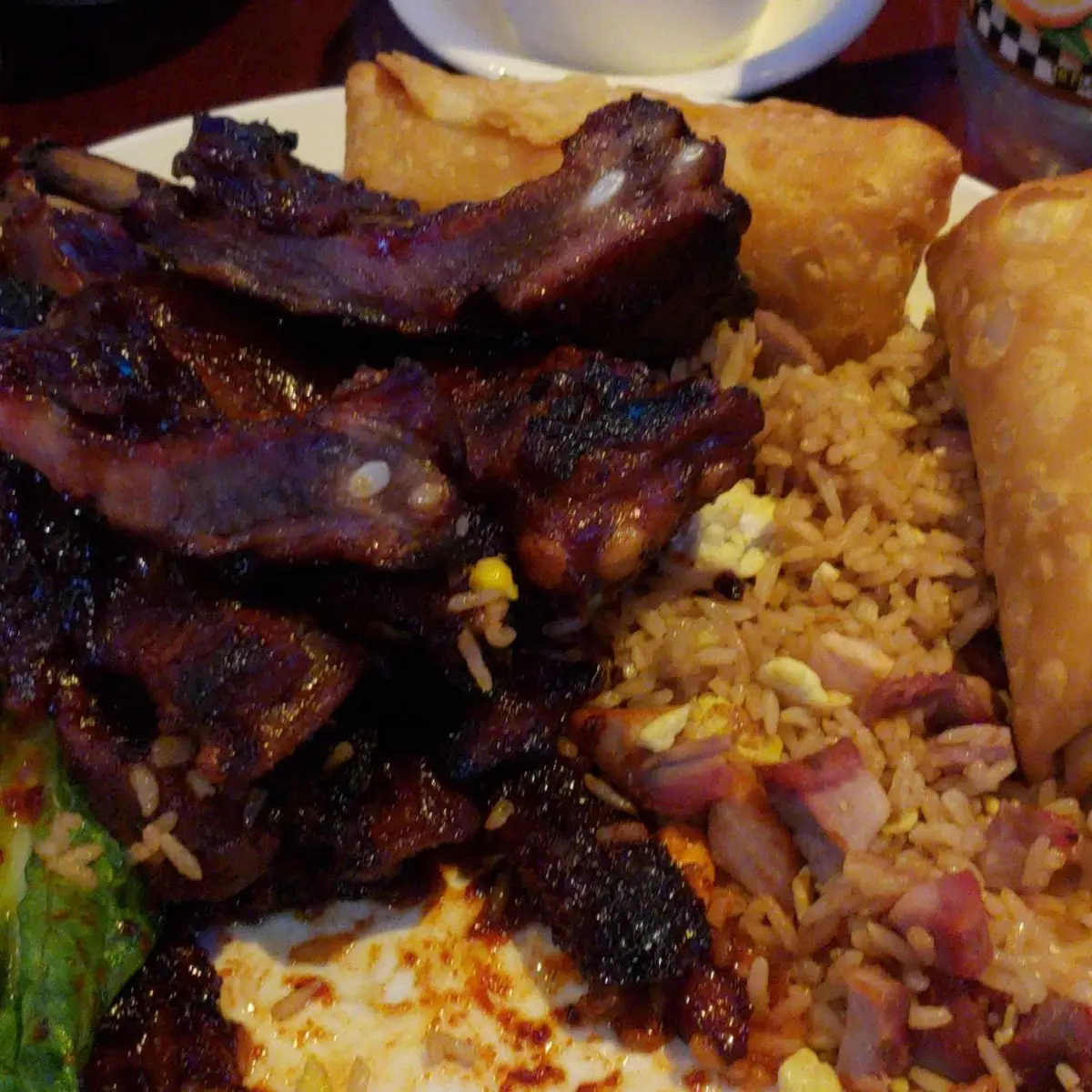 BBQ Spare Ribs Pork Fried Rice