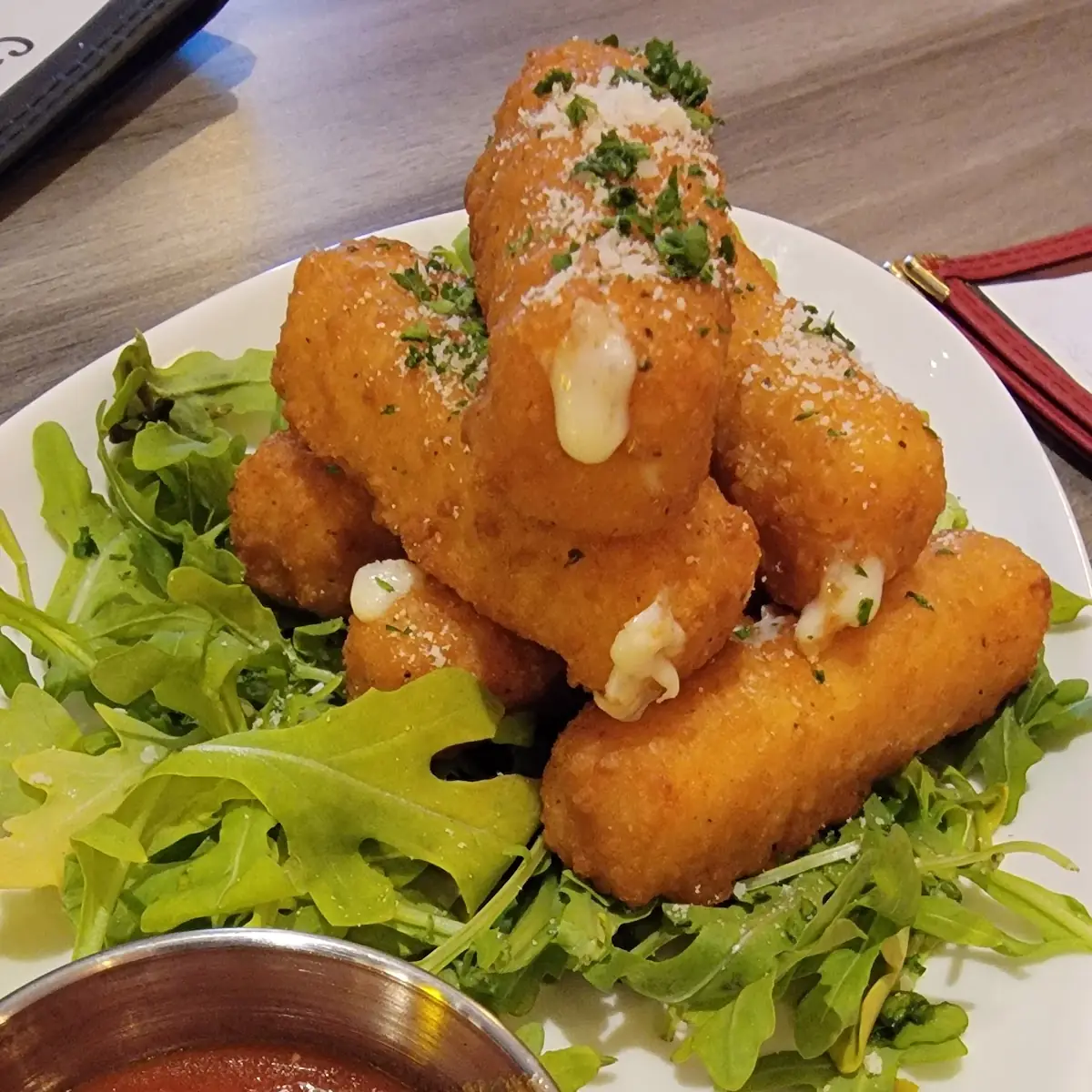 Fried Mozzarella Sticks