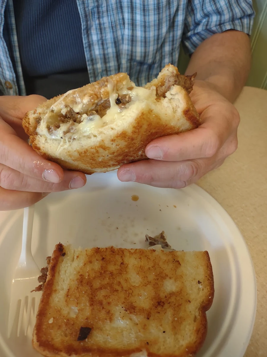 Garlic Steak Sandwich