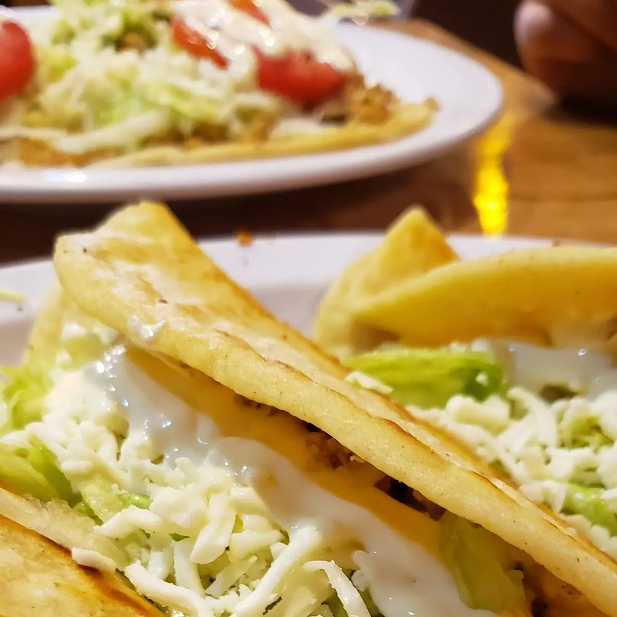 Tacos Al Pastor Con Salsa Verde