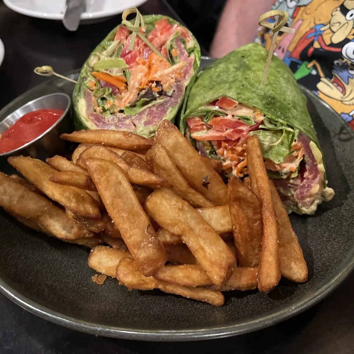 Ahi Tuna Wrap