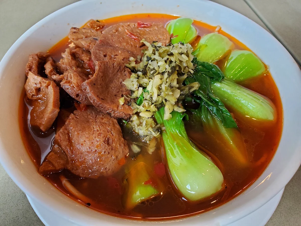 Red-Cooked Soup with Noodle, Water Drop Teahouse