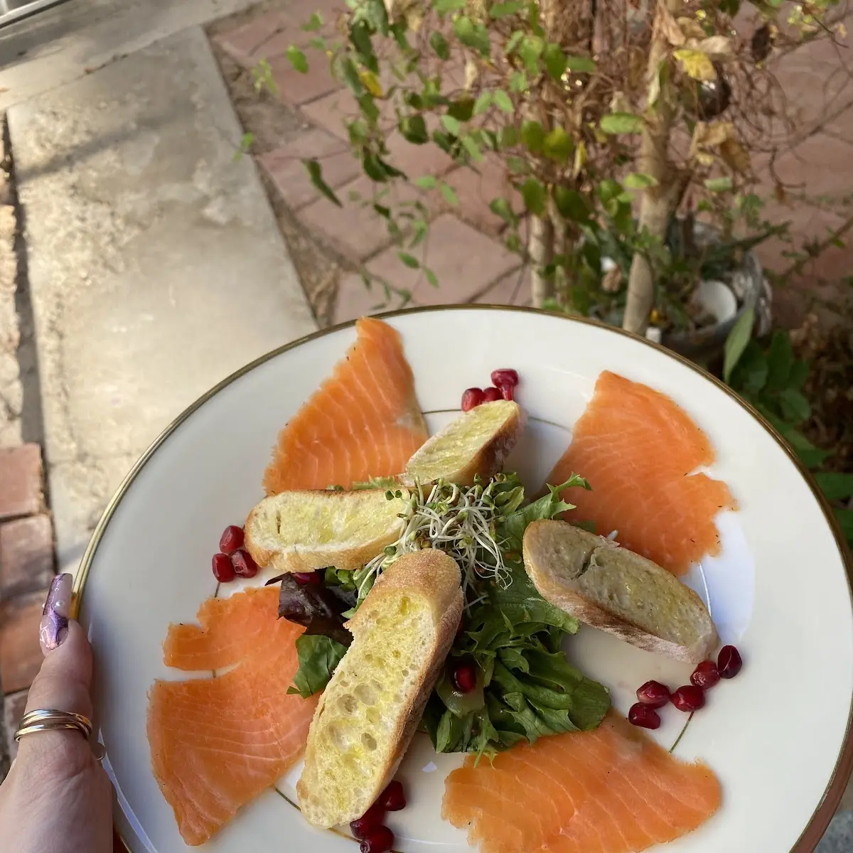Smoked Salmon & Capers
